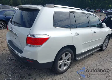 2013 Toyota Highlander Limited V6 from USA, damaged, VIN 5TDYK3EH6DS091307